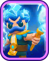 Lightning Wizard hero card