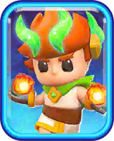Fire Wizard hero card